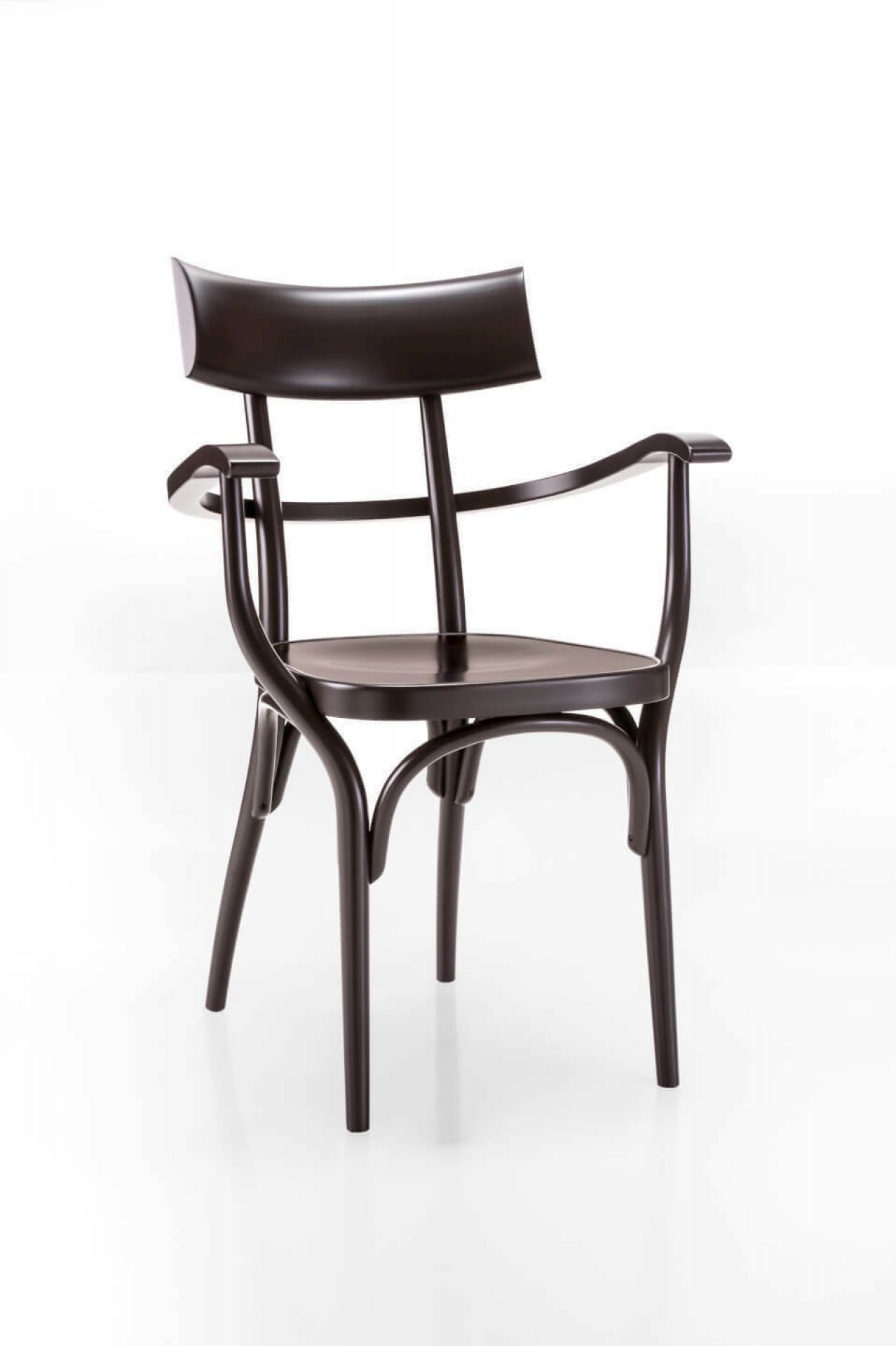 Czech Armchair Armlehnstuhl Wiener GTV Design dunkle Walnuss